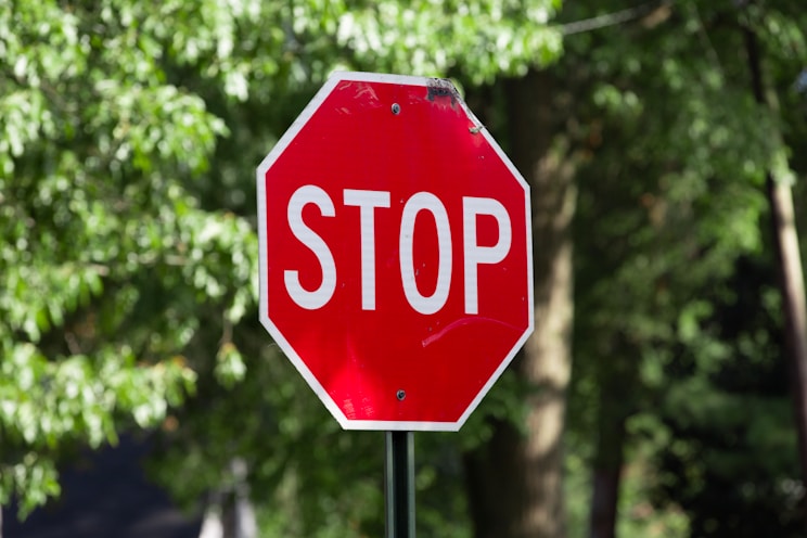 Stop sign violation enforcement in Miami